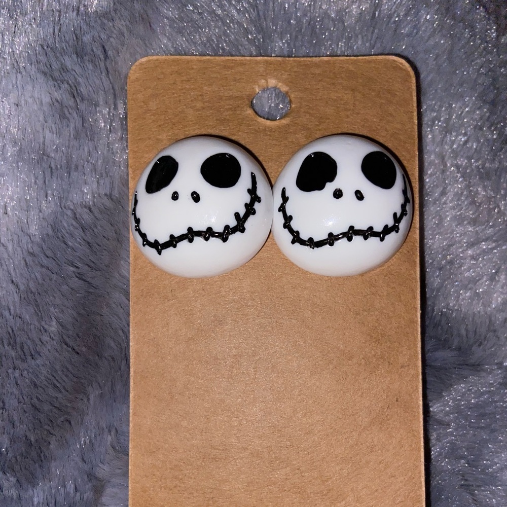 Jack skellington earrings